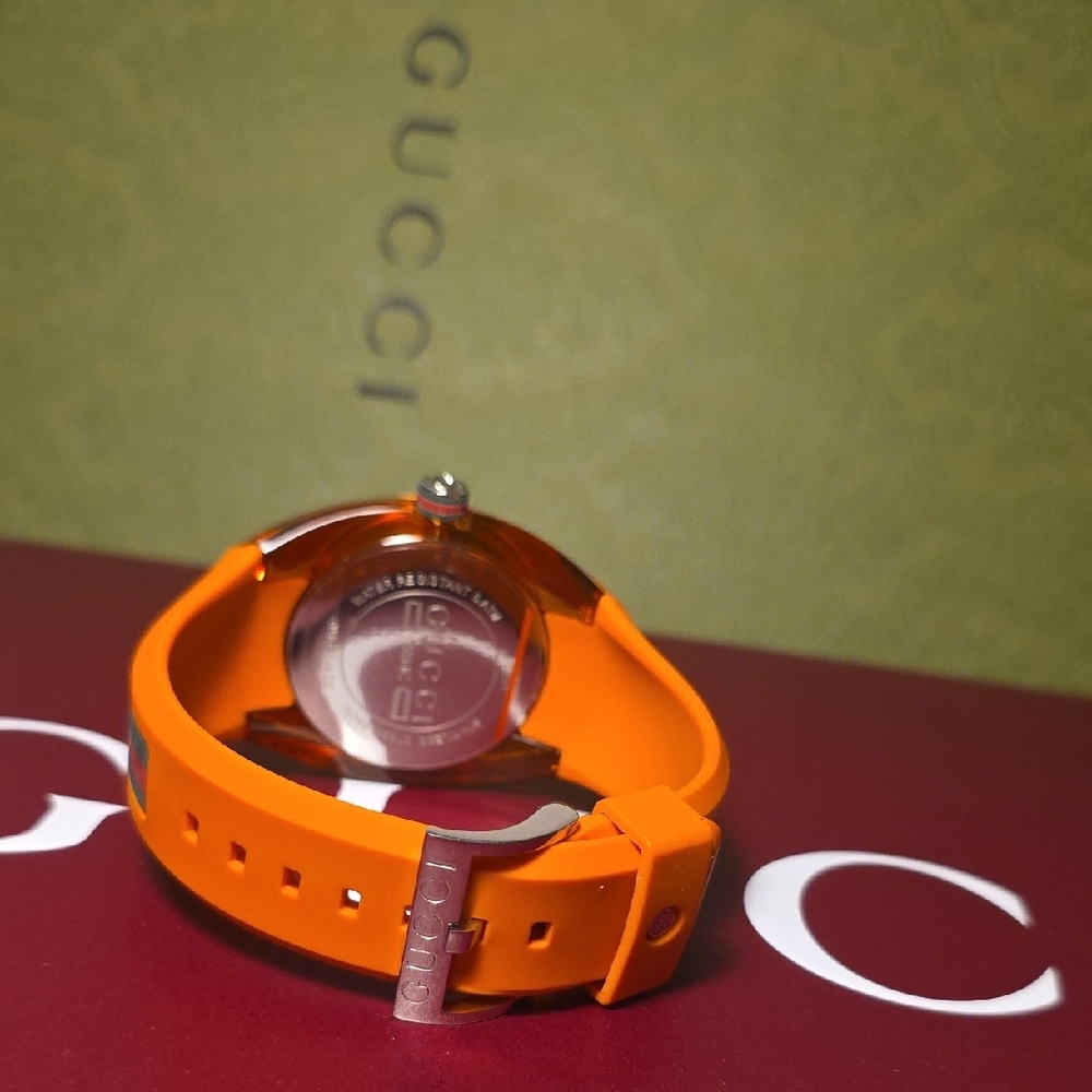 Gucci Men's Vibrant Orange Watch - Picture 4 of 8